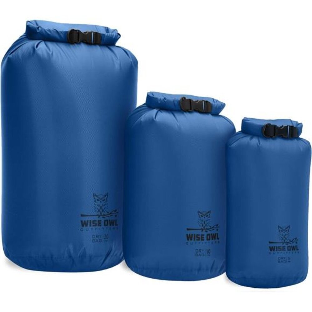 Wise Owl Outfitters Carrier Bag Case, Waterproof Dry Bag - Fully Submersible